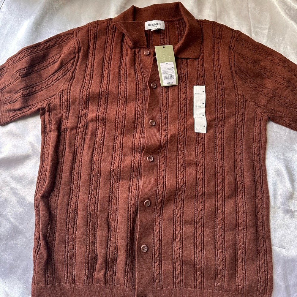 Goodfellow & Co Brown Polo Shirt
